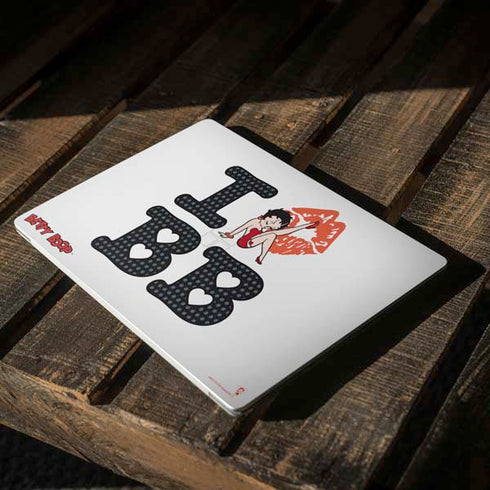 Betty Boop I Love BB Surface Laptop 2 Skin